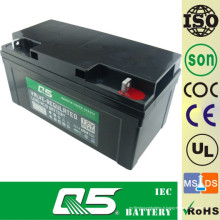 12V65AH Batterie en cycle profond Batterie au plomb Batterie décharge profonde